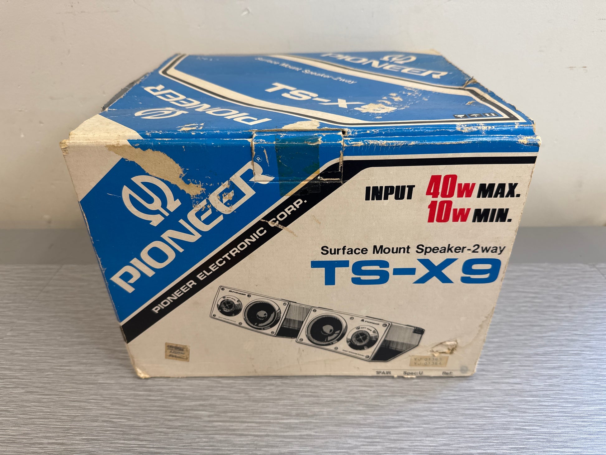 Pioneer TS-X9 Surface Mount Speaker-2 Way Box – The Turntable Store