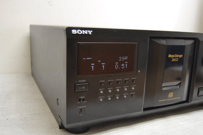 Sony CDP-CX355 CD Changer * 300 CDs * Remote * Fully Serviced * New Belts