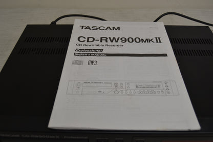 Tascam CD-RW900 MKII Single CD Recorder * Box * Remote * Manual * Fully Serviced