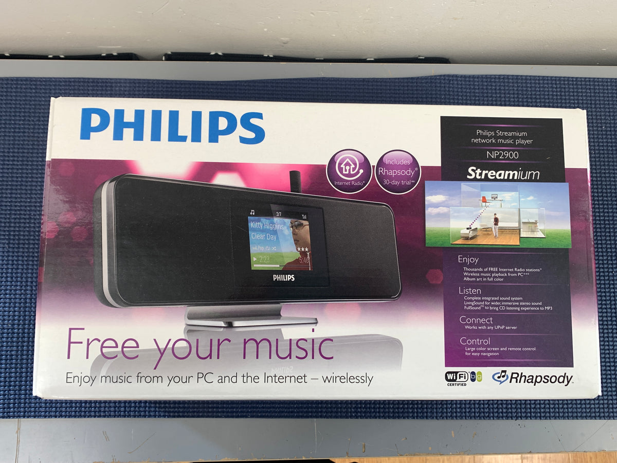 Streamium Philips Streamium NP2900 Radio & Music Player NEW IN BOX – The ...
