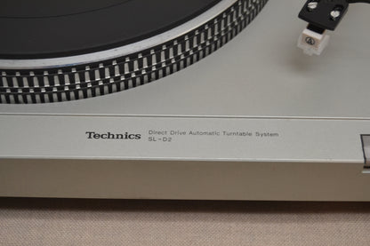 Technics SL-D2 Direct Drive Semi Automatic Turntable * NEW Audio Technica AT3600 Cartridge
