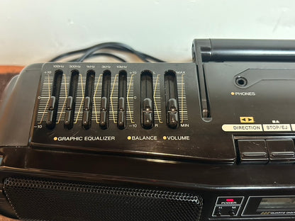 Garrard GPD 12 Boombox Radio & Cassette Recorder (1987)