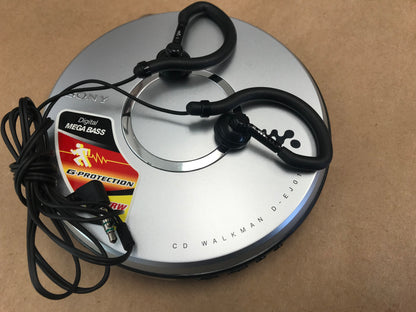 Sony D-EJ011 Portable Cd Player & Original Headphones