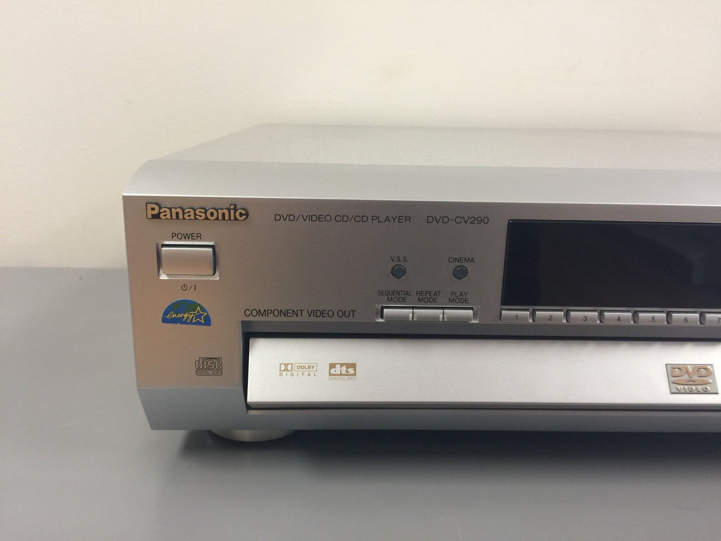 Panasonic CV290 CD/DVD Changer * 5 Discs