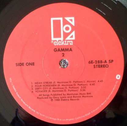 Gamma (5) : Gamma 2 (LP, Album, SP )