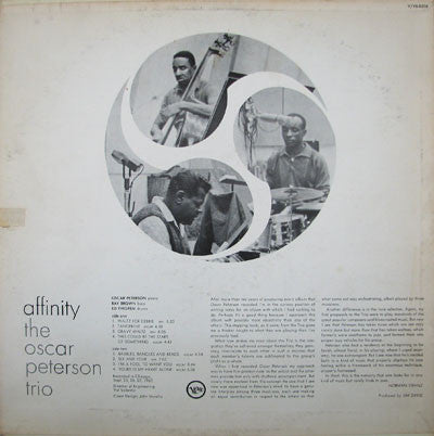 The Oscar Peterson Trio : Affinity (LP, Album, MGM)
