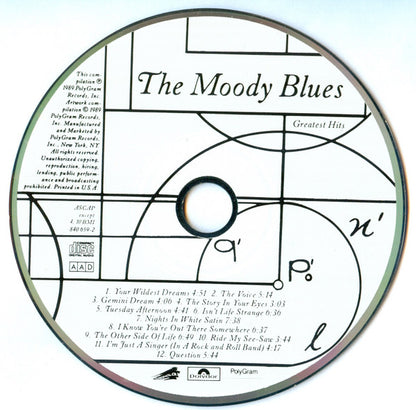 The Moody Blues : Greatest Hits (CD, Comp)