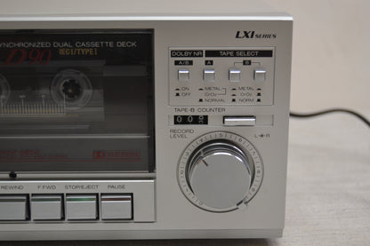 LXI 564.93284450 Double Cassette Deck * Fully Serviced * New Belts