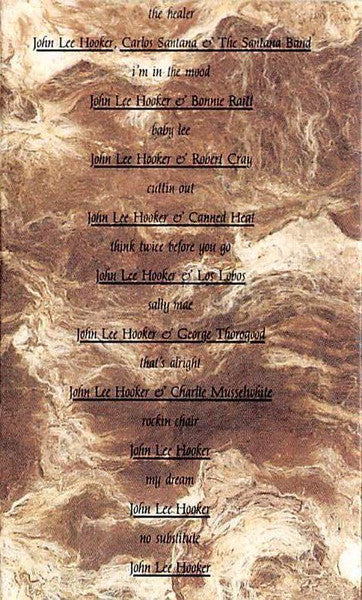 John Lee Hooker : The Healer (Cass, Album, Dol)