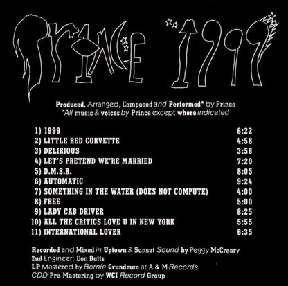 Prince : 1999 (CD, Album, RE, SRC)