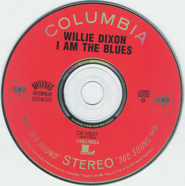 Willie Dixon : I Am The Blues (CD, Album, RE)