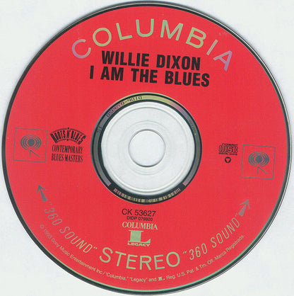 Willie Dixon : I Am The Blues (CD, Album, RE)