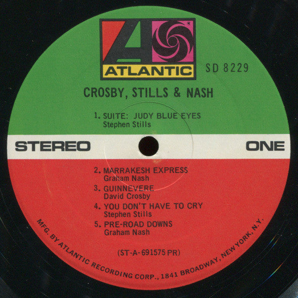 Buy Crosby, Stills & Nash : Crosby, Stills & Nash (LP, Album, PR
