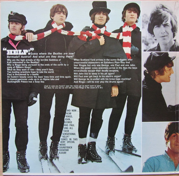 The Beatles : Help! (Original Motion Picture Soundtrack) (LP, Album, Mono, Gat)