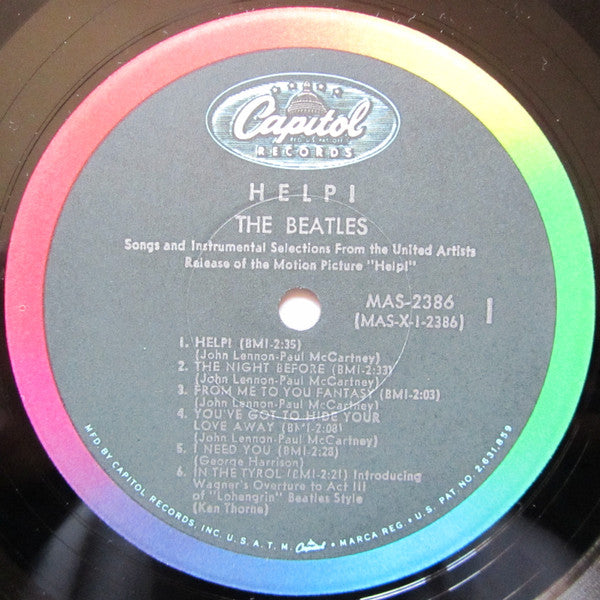 Buy The Beatles : Help! (Original Motion Picture Soundtrack) (LP