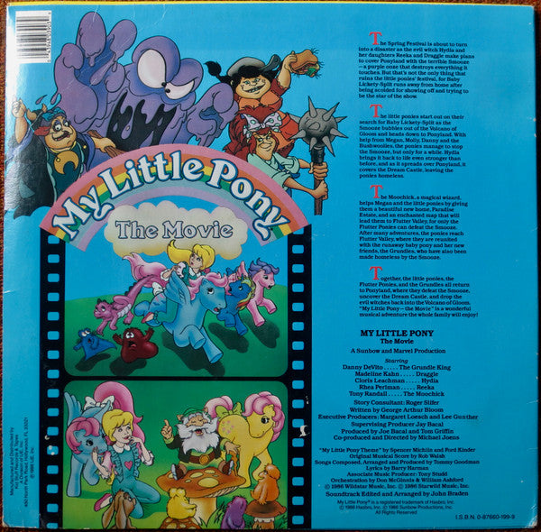 My Little Pony (2) : My Little Pony - The Movie  (LP, Album)