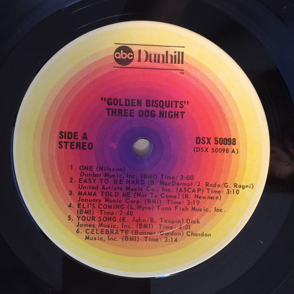 Three Dog Night : Golden Bisquits (LP, Comp, RE, Gat)