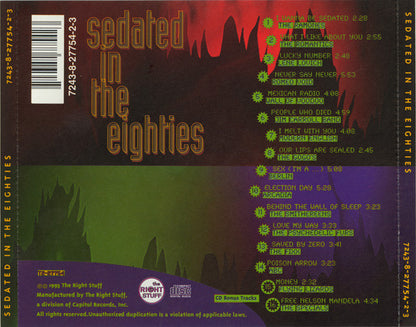 Various : Sedated In The Eighties (CD, Comp)