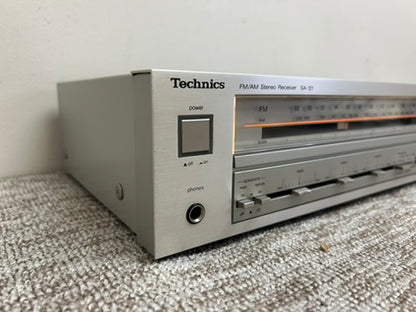 Technics SA-121 Stereo Receiver * 35W RMS * Fully Serviced * Manual