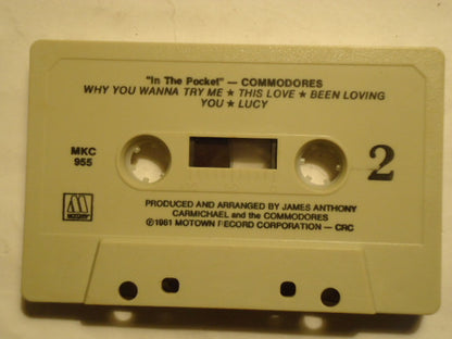 Commodores : In The Pocket (Cass, Album, Club)