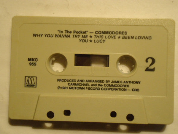 Commodores : In The Pocket (Cass, Album, Club)
