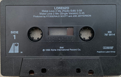 Lorenzo Smith : Make Love 2 Me (Cass, Single)