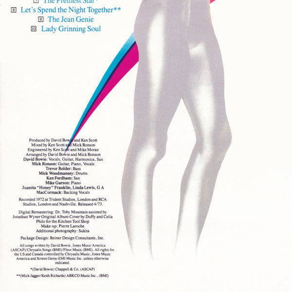 David Bowie : Aladdin Sane (CD, Album, RE, RM)