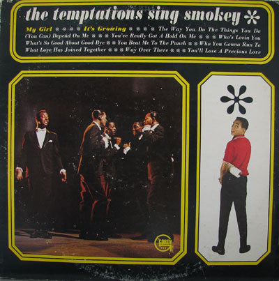 The Temptations : The Temptations Sing Smokey (LP, Album, Mono, Roc)