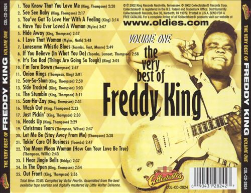 Freddy King* : The Very Best Of Freddy King Volume One (CD, Comp)