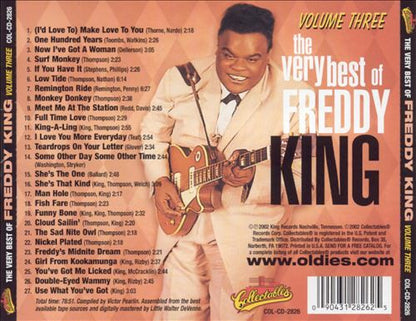 Freddy King* : The Very Best Of Freddy King Volume Three (CD, Comp, Mono)
