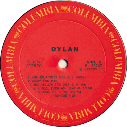 Dylan* : Dylan (LP, Album, Ter)