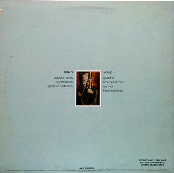 Steely Dan : Gaucho (LP, Album, Exp)