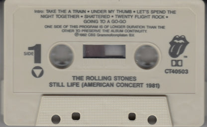 The Rolling Stones : Still Life (American Concert 1981) (Cass, Album, RE)
