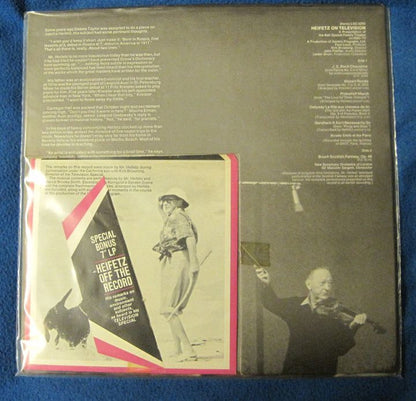 Jascha Heifetz : Heifetz On Television (LP)