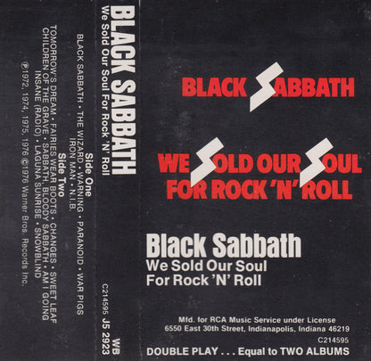 Black Sabbath : We Sold Our Soul For Rock 'N' Roll (Cass, Comp, Club)
