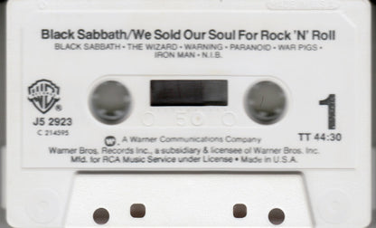 Black Sabbath : We Sold Our Soul For Rock 'N' Roll (Cass, Comp, Club)