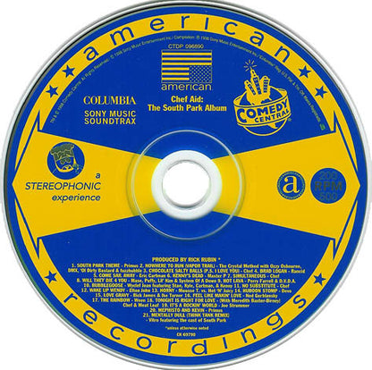 Various : Chef Aid: The South Park Album (CD, Album, Ext)