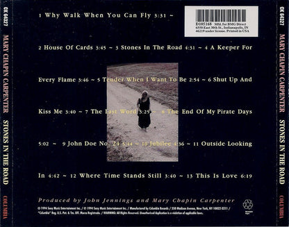 Mary Chapin Carpenter : Stones In The Road (CD, Album, Club, RE)