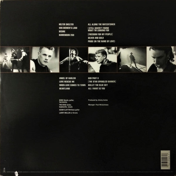 U2 : Rattle And Hum (2xLP, Album)