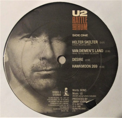 U2 : Rattle And Hum (2xLP, Album)