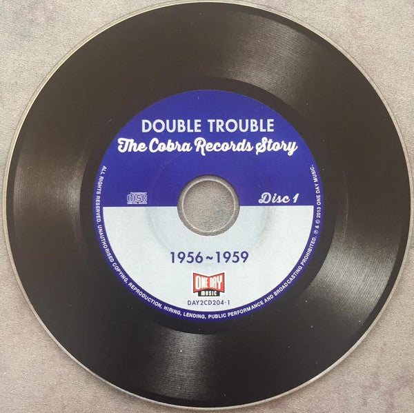 Various : Double Trouble (The Cobra Records Story) (2xCD, Comp, Dig)