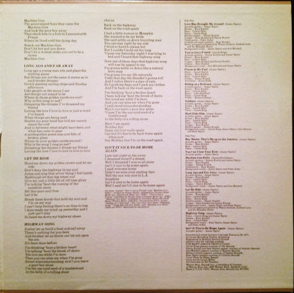 James Taylor (2) : Mud Slide Slim And The Blue Horizon (LP, Album, Ter)