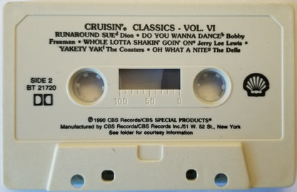 Various : Cruisin' Classics Vol. VI (Cass, Comp, Promo, Dol)