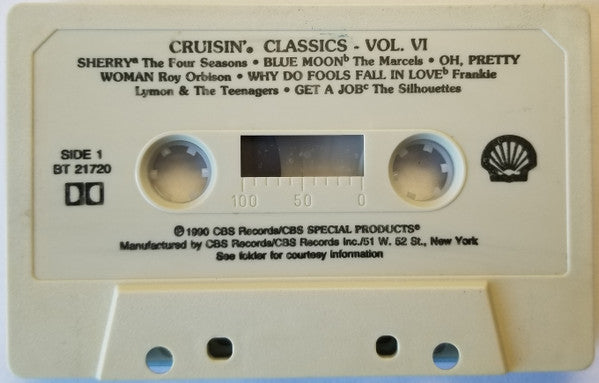 Various : Cruisin' Classics Vol. VI (Cass, Comp, Promo, Dol)