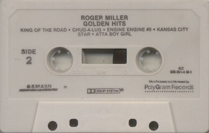 Roger Miller : Golden Hits (Cass, Comp, RE, Dol)
