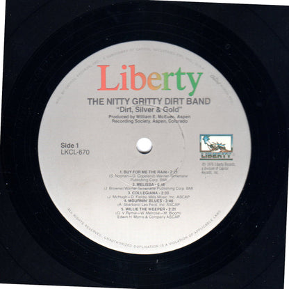Nitty Gritty Dirt Band : Dirt, Silver & Gold (3xLP, Comp, RE)