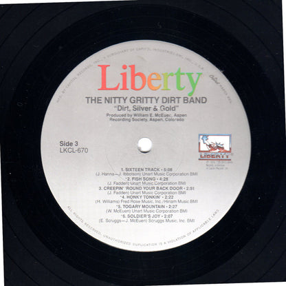 Nitty Gritty Dirt Band : Dirt, Silver & Gold (3xLP, Comp, RE)