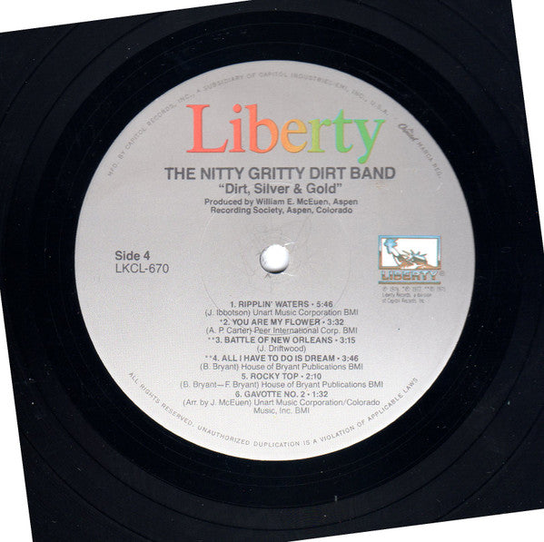 Nitty Gritty Dirt Band : Dirt, Silver & Gold (3xLP, Comp, RE)