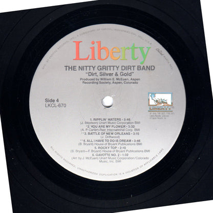 Nitty Gritty Dirt Band : Dirt, Silver & Gold (3xLP, Comp, RE)