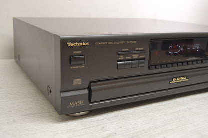 Technics SL-PD788 CD Carousel 5 Discs * Remote * Fully Serviced * New Belts